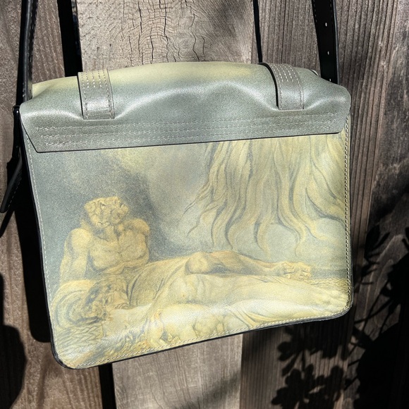 Dr. Martens Leather Willam Blake Museum Edition Satchel Crossbody bag RARE - Picture 5 of 11